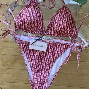 Christian Dior print Bikini